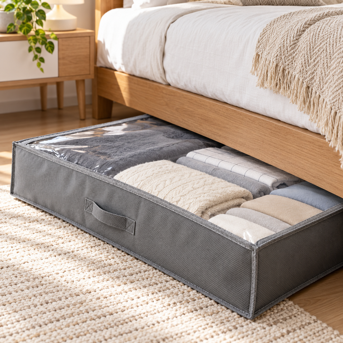 Foldable Storage Box with Window
