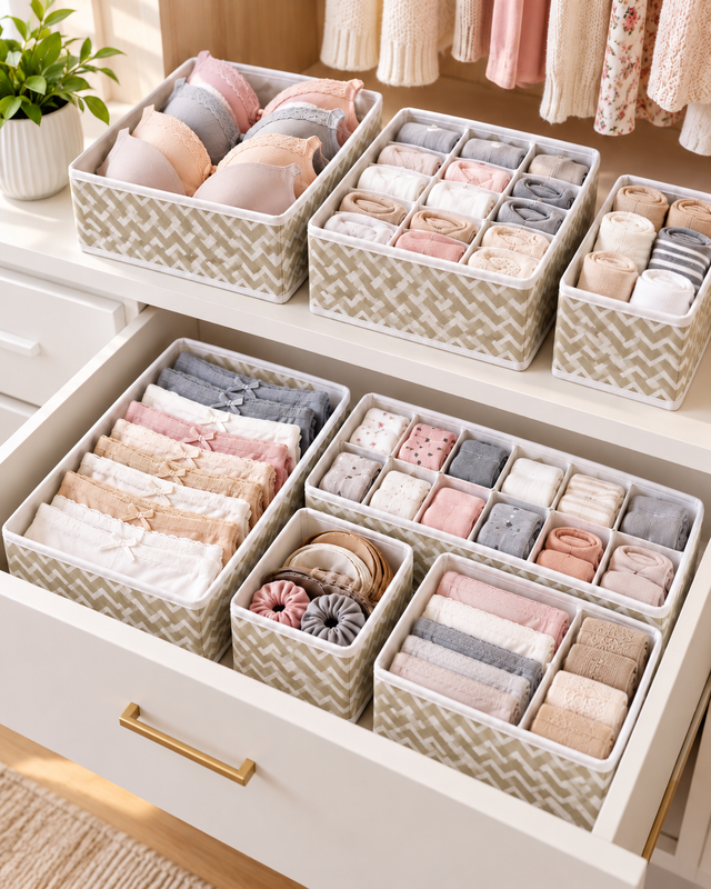 Drawer Organizers (Pack of 6)