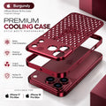 Premium Metal Cooling Case – Compatible with iPhone 17 / 18 Pro Max