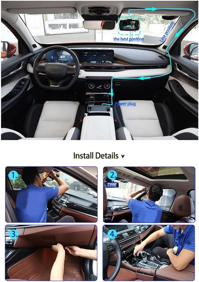 Full HD Dash Cam with Screen
