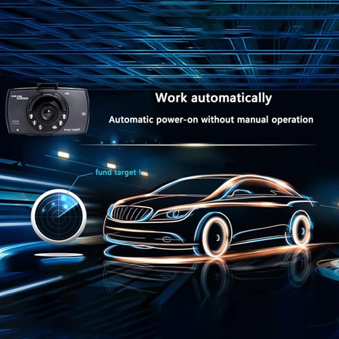 Full HD Dash Cam with Screen