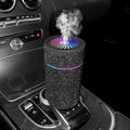 Car humidifier with LED light