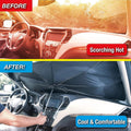 Windshield sunshade umbrella