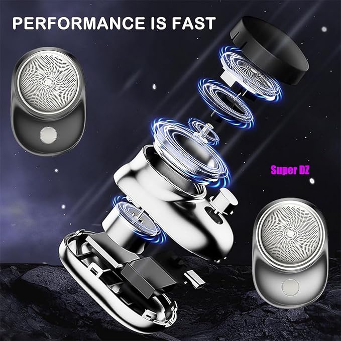 Rechargeable mini electric shaver