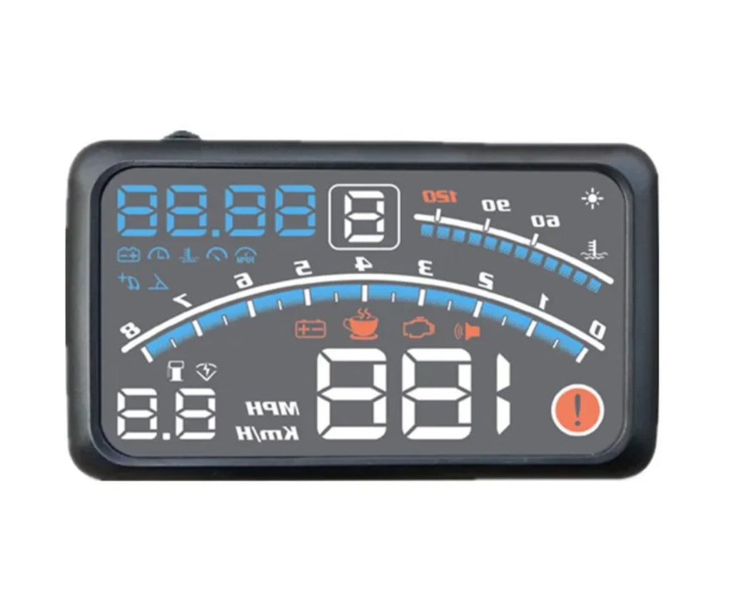 HUD speed display
