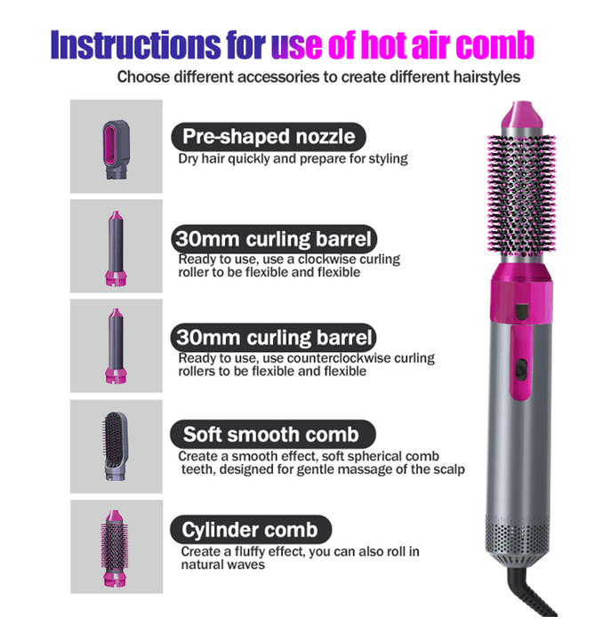 5-in-1 Hot Air Styler