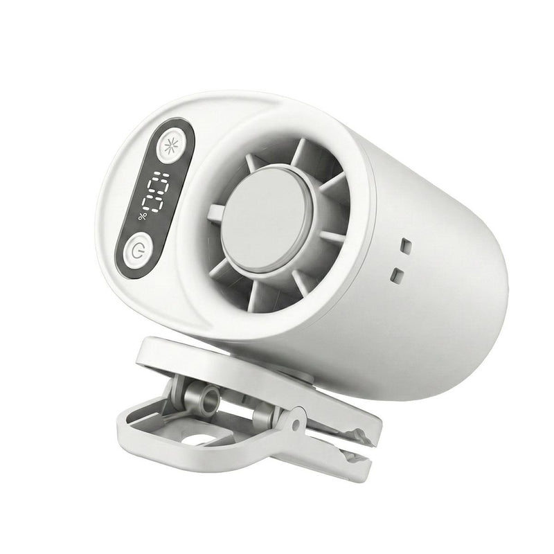 Clip-on waist fan