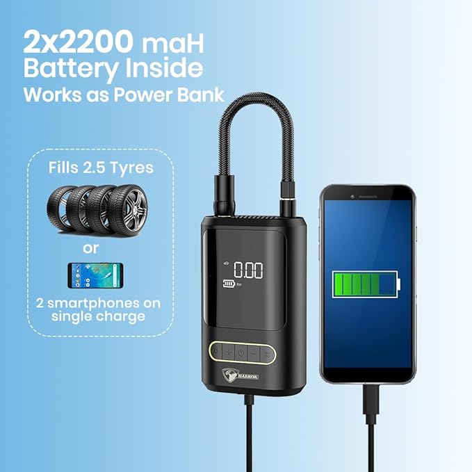 Portable Digital Tyre Inflator