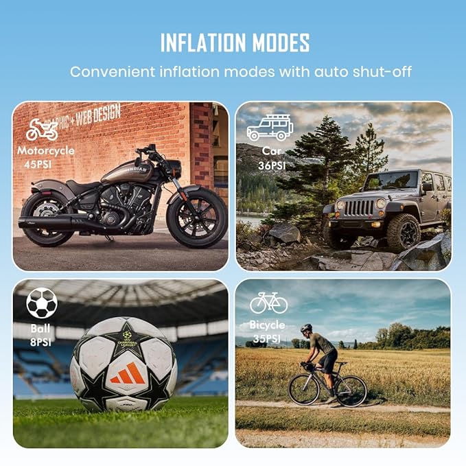 Portable Digital Tyre Inflator