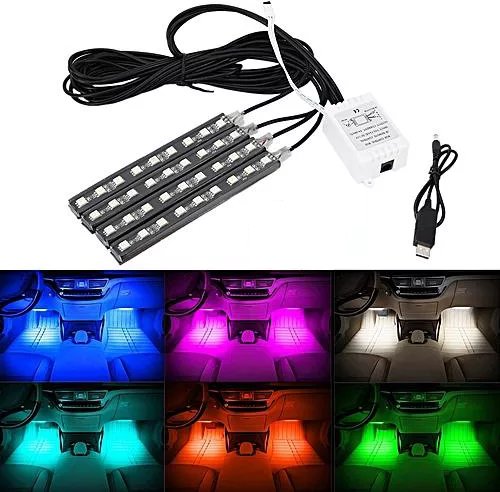 RGB car interior lights
