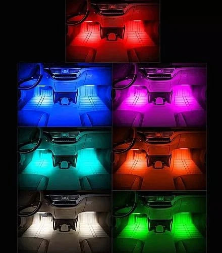 RGB Car Interior Ambient Lights with Remote